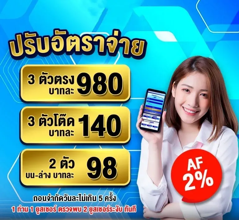 ปรับอัตราการจ่าย หวย88